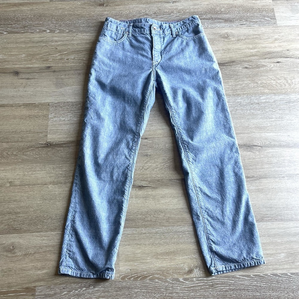 Raleigh Denim Women's Gates Jean Relaxed Cropped Oxford 29x27" Only 32 Made